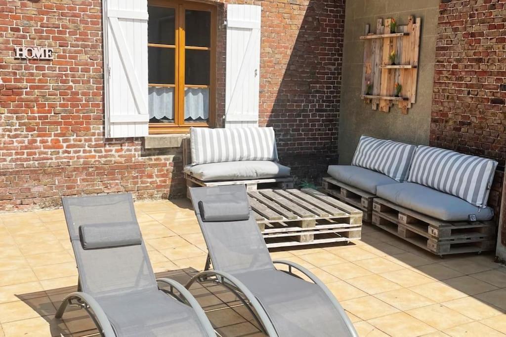 La Muche Valericaine, Coeur De Ville, Jardin Saint-Valéry-sur-Somme Exterior photo
